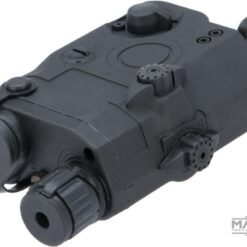 Matrix Airsoft PEQ-15 Battery Box w/ Laser System - Red Laser (Color: Black)