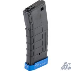 6mmProShop TTI Licensed 50rd Polymer Mid-Cap Magazine w/ Extended Baseplate for M4 Airsoft AEG Rifles (Color: Blue)