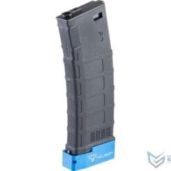 EMG TTI Licensed 220rd Mid-Cap Magazine w/ Extended Baseplate for M4/M16 Series Airsoft AEG Rifles (Color: Blue)