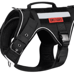 OneTigris FIRE TANKER K9 Dog Harness (Color: Black / Medium)