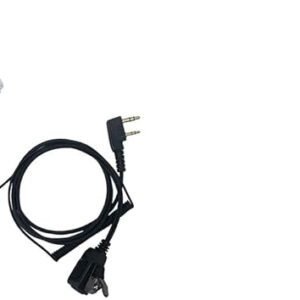 Walkie Talkie Headset with PTT Mic Covert Acoustic Tube Earpiece