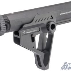 6mmProShop Strike Industries Licensed Pit CNC Stock w/ Advanced Buffer Tube for M4/M16 Series Airsoft Rifles (Color: Black)