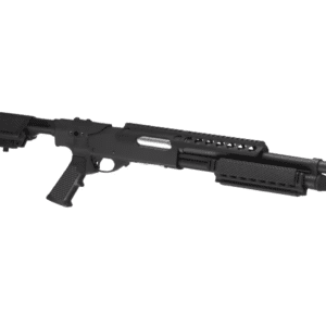 G&P M870 P.T.E. High Power Airsoft Shotgun (Model: Black / Entry RAS w/ Medium Barrel)