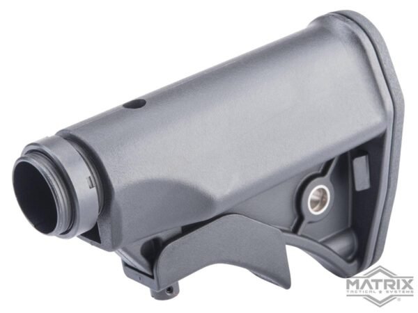 Matrix Compact Adjustable Replacement Stock Set for M4/M16 Airsoft AEG Rifles
