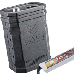 EMG "Autobot" 1400rd LiPo-Powered Automatic Electric Airsoft BB Loader (Color: Black / Add 11.1V LiPo)