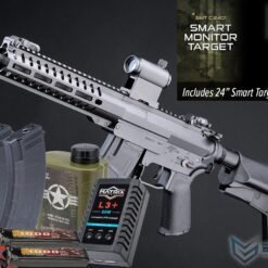 EMG CMMG Licensed MK47 Ver2 Airsoft AEG Parallel Training Weapon w/ Platinum Gearbox (Model: Banshee SBR / 400 FPS / Train At Home Package)