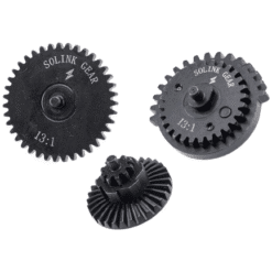Solink Motor High Speed CNC Steel Gear Set for Airsoft AEG Rifles (Model: 13:1)