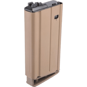 WE-Tech 30rd Magazine for SCAR-H MK17 V2 Seal Custom Gas Blowback Rifles (Color: Tan)