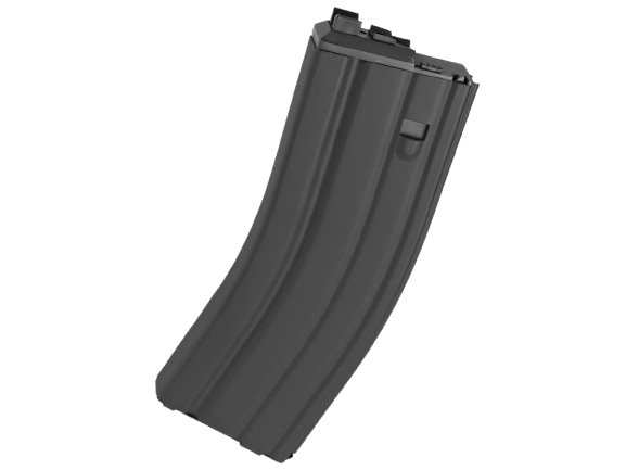 WE-Tech Version 3 30 Round Magazine for WE Open Bolt M4 Airsoft Gas Blowback Rifles (Model: Green Gas / Black)