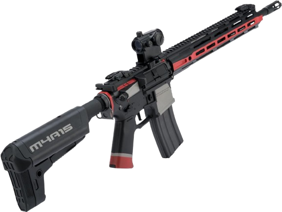 Krytac Full Metal Trident MKII-M SPR Airsoft AEG Rifle w/ Black Sheep Arms Custom Cerakote (Color: Cyrex)