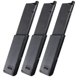 Krytac 60 Round Magazine for Vector Gas Blowback Airsoft SMGs (Package: 3x Magazine Pack)