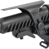 APS Shark Style Airsoft M4 Retractable Stock w/ Stock Tube and Cheek Riser - Black