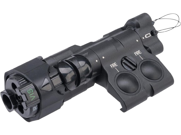 Element Mock Advanced Compact Plus Laser Device Battery Case for Airsoft Rifles (Color: Black)