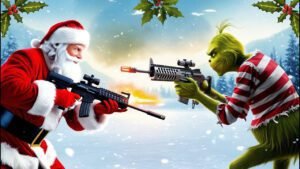Santa VS Grinch - Airsoft holiday battle