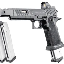 EMG TTI Licensed 2011 Combat Master Alpha Optic Ready Airsoft Training Pistol (Model: Standard - Select Fire / Green Gas / Add 2 Magazines)