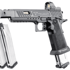 EMG TTI Licensed 2011 Combat Master Alpha Optic Ready Airsoft Training Pistol (Model: Standard - Semi-Auto / Green Gas / Add 2 Magazines)