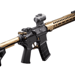 6mmProShop Strike Industries Licensed "Sentinel" M4 Airsoft AEG Rifle by E&C (Color: Flat Dark Earth / 13.5" GRIDLOK LITE / 400FPS)
