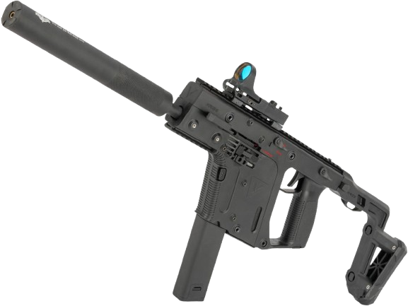 Eliminator High Power Krytac KRISS Vector Carbine Airsoft AEG with Extended Barrel
