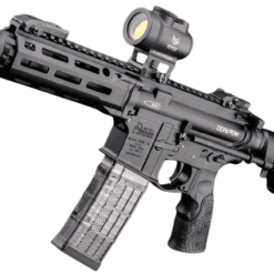 EMG CGS Series Daniel Defense Licensed 300 BLK DDM4 PDW Series Gas Blowback Airsoft Rifles by CYMA (Model: PDW Stock / Black)