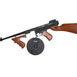 CYMA Chicago Typewriter Tommy Gun Full Size Airsoft AEG with Drum Magazine