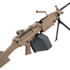 A&K / Cybergun FN Licensed M249 MINIMI SAW Machine Gun w/ Metal Receiver (Model: MK II / Dark Earth)