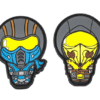 Aprilla Design "Apex Element Ninjas" PVC Morale Patch Set