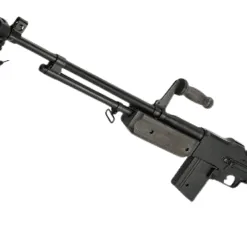 BAR M1918 A2 Full Size Full Metal Airsoft AEG Rifle w/ Steel Bipod by Matrix (Furniture: Real Wood)