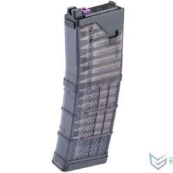 EMG Lancer Systems Licensed L5AWM 30 Round Magazine for CGS & MWS Gas Blowback Airsoft Rifles (Color: Translucent Smoke / 5.56)