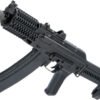 LCT Stamped Steel ZK Series AK Airsoft AEG Rifle w/ Side-Folding Z Series Stock and Handguard (Model: ZKS-74UN)