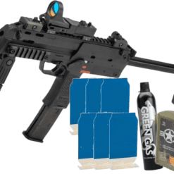 "Stay at Home" Weapon Training / Target Shooting Airsoft Pack (Model: H&K Umarex MP7 Airsoft GBB SMG)