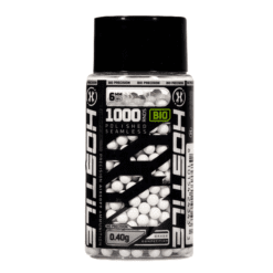 HK Army Hostile - BIO .40G BB's - 1000ct - White
