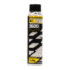 HK Army Hostile – Precision .20G BB's – 3600ct – White