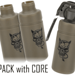 APS Thunder Devil CO2 Single Use BB Grenade Shell (Package: Set of 3 with Core)