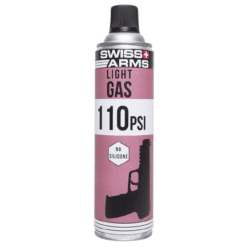 Swiss Arms Green Gas Bottle (Model: Non-Lubricated / 600ml / 110 PSI / Single Bottle)