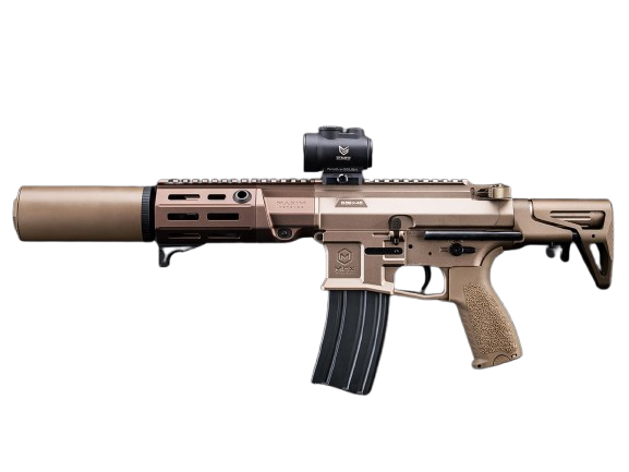 Maxim Defense PDX-SD Airsoft AEG w/ GATE ASTER MOSFET VFC (Color: Tan)