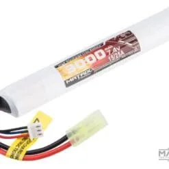 Matrix High Performance 7.4V Stick Type Airsoft Li-Ion Battery (Model: 3000mAh / 10C / Small Tamiya)