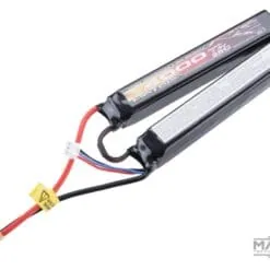 Matrix High Performance 7.4V Butterfly Type Airsoft LiPo Battery (Configuration: 4000mAh/ 25C / Small Tamiya)