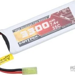 Matrix High Performance 7.4V Brick Type Airsoft LiPo Battery (Configuration: 3300mAh / 35C / Small Tamiya)