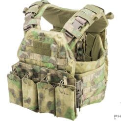 Phantom Gear Red "Zaslon" Plate Carrier w/ QD Buckle System (Color: ATACS)