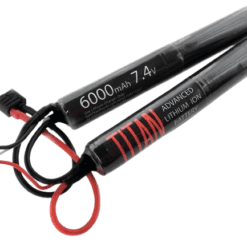 Titan Power 7.4v 6000mAh 16C Nunchuck Type Li-Ion Battery (Model: Standard Deans)