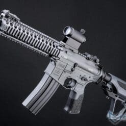 EMG x Daniel Defense DDMK18 Airsoft EBB AEG Rifle - ICS w/ S3 Electronic Trigger (Model: Tornado Grey / 400 FPS / Gun Only)