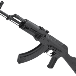 LCT Stamped Steel AKM Airsoft AEG Rifle w/ Full Stock (Model: Black Polymer Furniture / EBB AEG)