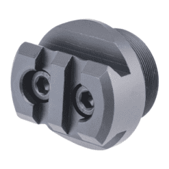 Maple Leaf Picatinny Rear Stock Base Adapter for GBB Airsoft Rifles (Model: KJW KC-02)
