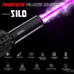 E-Shooter MASTER x Silo Flare Smoky Bluetooth Rechargeable Tracer Unit