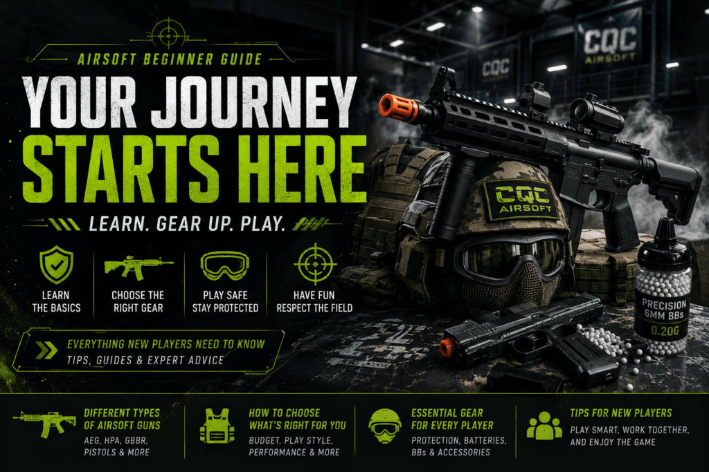 Airsoft Beginner Guide: Choosing the Right Airsoft Gun