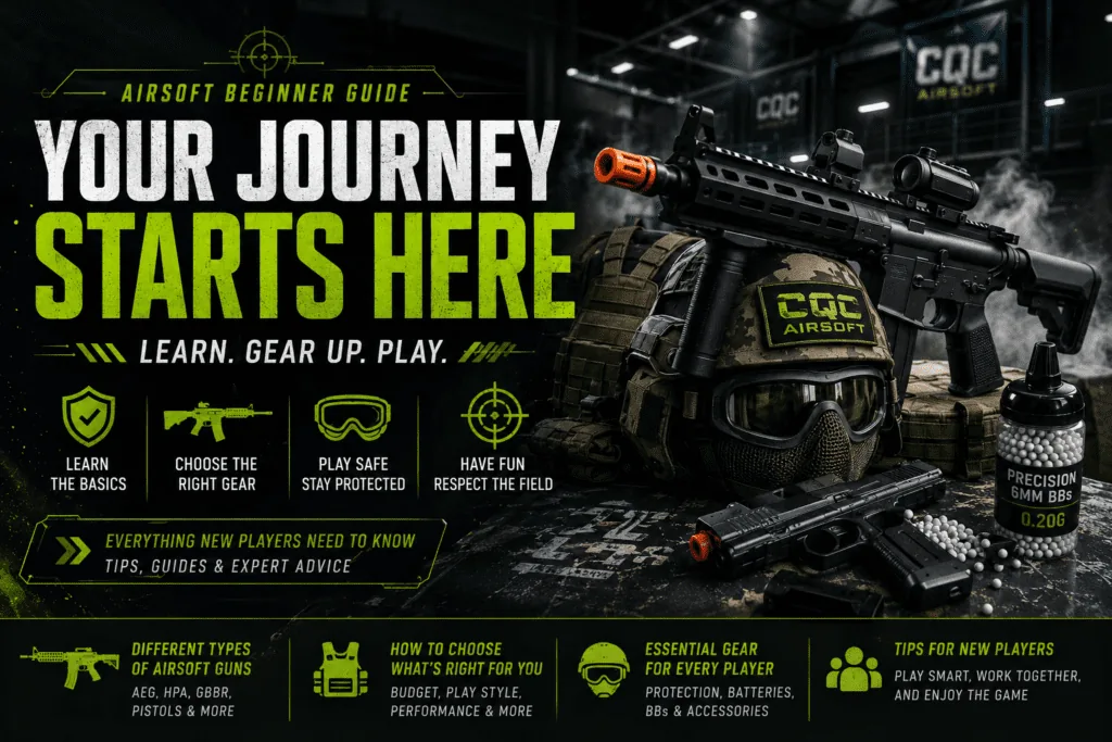 Airsoft Beginner Guide: Choosing the Right Airsoft Gun