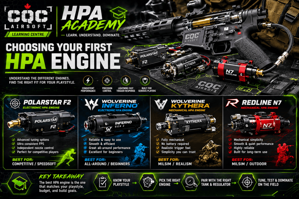 Choosing Your First HPA Engine: PolarStar, Wolverine, Kythera & More Explained