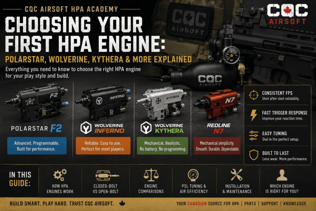 Choosing Your First HPA Engine: PolarStar, Wolverine, Kythera & More Explained