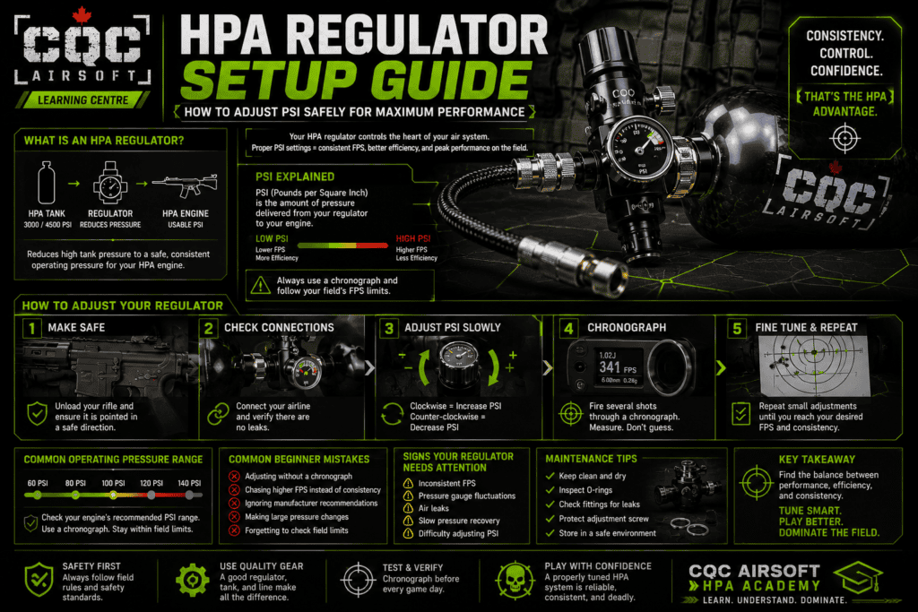 HPA Regulator Setup Guide: How to Adjust PSI Safely for Maximum Performance
