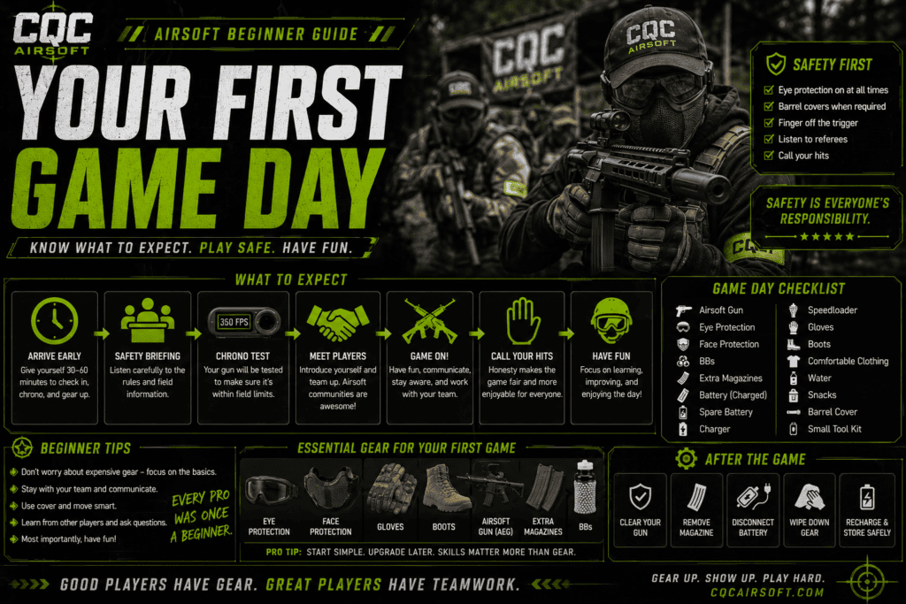Guide to your first airsoft game